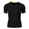 thumbnail image 5 of Men's Sports T-Shirts - Breathable Quick-Dry, Loose Fit, Polyester, Spring/Summer, Sizes S-XXXL (Bust 95-125cm), 5 of 6