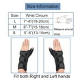 thumbnail image 4 of Wrist Brace & Thumb Spica Splint, for De Quervain's Tenosynovitis, Tendonitis, Carpal Tunnel & Arthritis Wrist Support Thumb Splint, 4 of 7