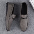 thumbnail image 6 of Big Size Men's Casual Loafers Slip On Leather Shoes Comfortable Lightweight Driving Shoes Male Moccasins Classic Penny Loafer Flats Boat Shoes Outdoor Walking Shoes, 6 of 12
