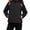 Black, variant on Teylalorva Girls Outerwear (2-15) Winter Zip Up Jacket Long Sleeve Solid Color Warm Coat With Pockets Casual For Kids Beige Size 3T