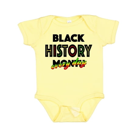 

Inktastic Black History Month Every Day Gift Baby Boy or Baby Girl Bodysuit