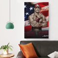 thumbnail image 4 of John Cena Poster, Canvas Wall Hanging Art Painting, Artwork Print for Home Decor Bedroom Living Room Dorm, Unframe, 4 of 8