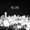 Miami Skyline BW, variant on Elephant Stock Dallas Skyline Bw Wall Art - Horizontal Canvas Wall Art - Living Room Wall Decor - City Canvas - Black And White Decor - 12" x 8"