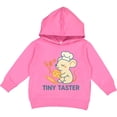 thumbnail image 2 of Inktastic Tiny Taster Chef Mouse with Cheese Toddler Hoodie, 2 of 4