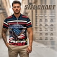 thumbnail image 6 of Aplkyhs 250th Anniversary Matching Couple Sport Shirts Quarter Zip Matching Golf Shirts for Couple Mens Shirts Casual Soft and Comfortable Moisture Wicking Suitable for Sports, 6 of 6