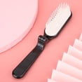thumbnail image 4 of Peine para el Cabello, Bolsillo Cepillo para el Cabello Plegable Plegable de Viaje para Masaje del Cuero Cabelludo Peine para Peluquería Estilo Negro Mini Cepillos para el Cabello Peines(negro) EOTVIA  NO, 4 of 6