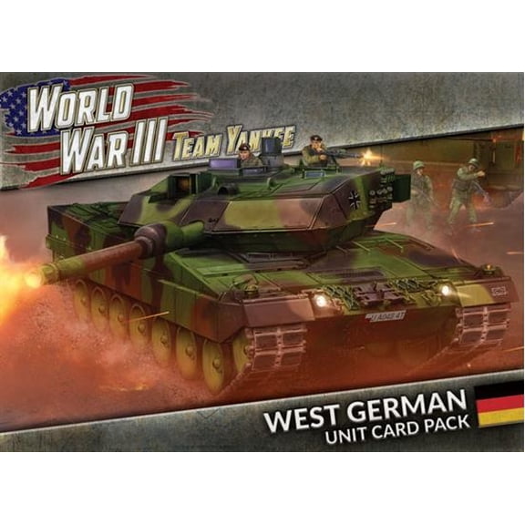 World War III Team Yankee: West German Unit Cards