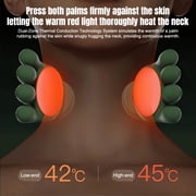 Shoulder and Neck Massager, Welan Neck Massager with Fingers, 4D Kneading Massage(Green)