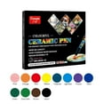thumbnail image 3 of Ceramic Marker Pens Sets Permanent Porcelain Marker Pens for Drawing on Ceramics, 3 of 13
