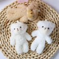 thumbnail image 5 of Kawaii Bear Stuffed Plush Toys Cute Animal Bear Plush Doll Keychain Children Girl Bag Pendent Wedding Decoration Valentine's Day, 5 of 5