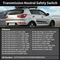 thumbnail image 3 of Interruptor de seguridad neutral de transmisión Unique Bargains No.42700-39055 para Kia Optima 2.4 2.7 2002-2010 para Kia Sedona 3.8 2002-2010 para Hyundai Elantra 2.0 2001-2006, 3 of 7