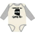 thumbnail image 3 of Inktastic Arizona Someone Loves Me Gift Boys or Girls Long Sleeve Baby Bodysuit, 3 of 5
