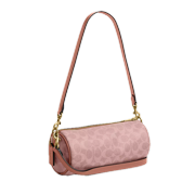 Coach Women's Barrel Bag In Signature Canvas