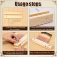 thumbnail image 4 of Book Press Kit Wood Book Binding Tool Effective Bookbinding Press Kit Multifunctional Bookbinding Supplies Easy to Use and Portable for DIY Crafts Home, 4 of 10