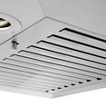thumbnail image 3 of ZLINE 42 in. Wall Mount Range Hood in Stainless Steel with Crown Molding (KECRN-42), 3 of 5