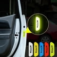 thumbnail image 3 of 4PCS Adhesive Auto Car Door Open Sticker Reflective Tape Safety Warning Decal Accessories, 3 of 5