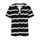 thumbnail image 5 of Fiudx Camisetas para Mujer Blusas de Talla Grande para Mujer, Blusa con Cuello En V, Blusa Informal Holgada de Manga Corta de Verano, 5 of 5