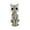 Cat, variant on QLUEWX Animal Skeleton Figurines, Halloween Resin Skeleton Horse Cat Frog Statue Set, Spooky Gothic Animal Bone Decor for Tiered Tray Tabletop Indoor Halloween Party Graveyard Decor Gifts