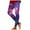 Purple, variant on Splozh Women's Cotton Legging Leggings Women High Waist Women Printed Colourful Leggings Trousers Women Leggings Dark Purple,XL