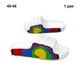 thumbnail image 5 of Qarigey 1 par de toboganes de verano para hombres y mujeres, sandalias portátiles para fiestas en la piscina, estilo informal, zapatillas de Calzado Blanco Tamaño 45-46, 5 of 6