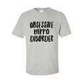 thumbnail image 2 of Hippo Lover Shirt "Obsessive Hippo Disorder", Funny Graphic Tee, Cute Animal Tee, Fun Tee Gift for Her, 2 of 7