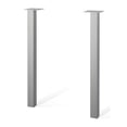 thumbnail image 2 of Contempo Metal Legs,2,Contempo,Silver 50880-1151, 2 of 2
