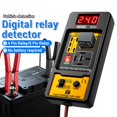thumbnail image 4 of ANENG RT01 Testeur de Relais Numérique avec Écran LCD - Testeur de Tension de Batterie 12V/24V pour Relais Automobiles 4 Broches & 5 Broches, Prise Antidérapante & Pinces Durables, 4 of 7