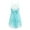 Mint Green, variant on YiZYiF Kids Girls Glittery Ballet Dance Leotard Dress Lyrical Gymnastics Dress Costume