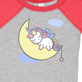 thumbnail image 4 of Inktastic Unicorn Moon Girls Baby Bodysuit, 4 of 5
