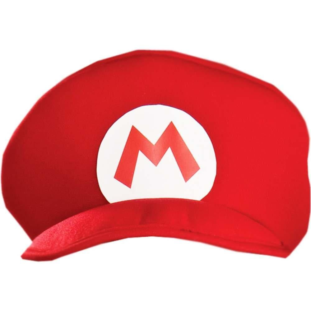 Super Mario Odyssey Cap Cosplay Adult Kids Red Mario Hat Headgear Handmade Props 