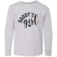thumbnail image 3 of Inktastic Daddy's Girl Long Sleeve Youth T-Shirt, 3 of 5