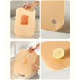 thumbnail image 3 of Chendee 3 Pcs Plastic Cutting Boards Chopping Board Set For Fruits Vegetables Meats,Orange, 3 of 8