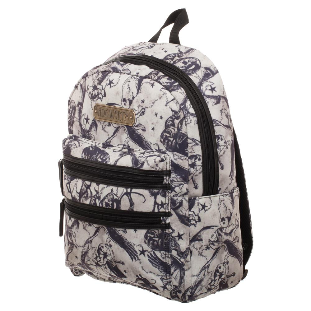 Harry Potter Fantastic Beasts Double Zip Deluxe Backpack Book Bag Laptop Case 