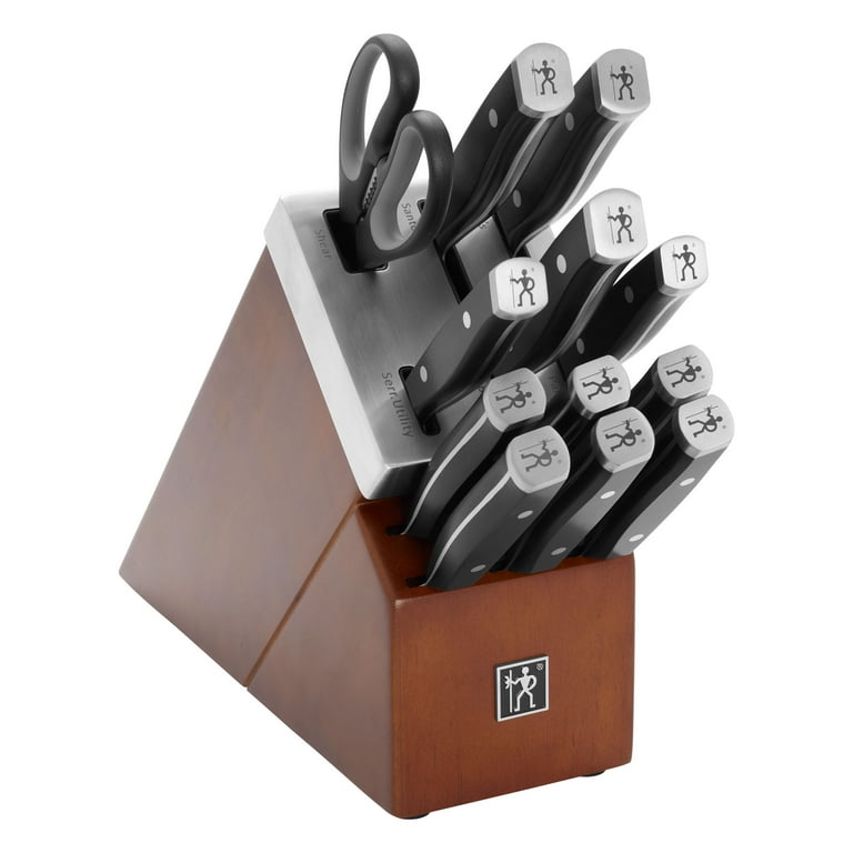 Henckels Refined 13-PC Self-Sharpening Knife Block Set - Walmart.com