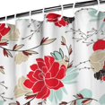 thumbnail image 4 of Waterproof Pioneer Shower Curtain 36x72 Inch Polyester Unique Colorful Floral Shower Curtain for Bathroom Hotel Home Decor with 7 Plastic Hooks, 4 of 5