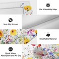 thumbnail image 6 of Watercolor Floral Spring Outdoor Rug for Patio/Deck/Porch, Non-Slip Large Area Rug 5 x 8 Ft, Botanical Summer Oil Painting Indoor Outdoor Rugs Washable Area Rugs, Reversible Camping Rug Carpet Runner, 6 of 8