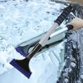 thumbnail image 6 of Gnwei Ice Scraper for Car Windshield - 15” Heavy Duty Plastic Scraper - Ergonomic Handle for Quick Scraper Snow and Ice - Multifunctional Glass Shovel Cleaning Scraper, 6 of 7