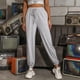 thumbnail image 5 of Pantalones bombachos informales con cordones y cintura alta sueltos de Color sólido para mujer a la moda Fridja  hfkajh101759, 5 of 9