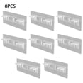 thumbnail image 3 of Inteprter Soportes para estantes Soportes autoadhesivos de carga sin perforaciones Perforaciones para estanterías sin rastro Soportes para Organizadores de utensilios de cocina No.11, 3 of 3