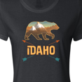 thumbnail image 4 of Inktastic Idaho Vacation Bear Silhouette Women's T-Shirt, 4 of 5