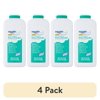 (4 pack) Equate Baby Pure Cornstarch Baby Powder with Aloe and Vitamin E, 22 oz