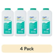 (4 pack) Equate Baby Pure Cornstarch Baby Powder with Aloe and Vitamin E, 22 oz