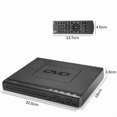 thumbnail image 4 of DVD Player For TV, DVD / CD / MP3 / MP4 With USB Socket - EU Plug, 4 of 4