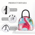 thumbnail image 4 of Easygdp Tropical Flamingo Pool Float Bolsa de Almuerzo Insulada Grande, Forro de Aluminio, Diseño Espacioso, a Prueba de Fugas, Ideal para Trabajo, Picnics, Viajes y Actividades al Aire Libre, 4 of 6