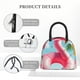thumbnail image 4 of Fotbe Tropical Flamingo Pool Float Bolsa de Almuerzo con Estampado, Lonchera Aislada, Contenedor de Comida Reutilizable Tipo Cooler a Prueba de Fugas, 4 of 6