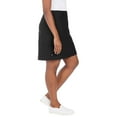 thumbnail image 3 of Hilary Radley Women's Built-in Shorts front Pockets Super Stretch Skort-Black / XXL, 3 of 6