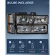 thumbnail image 2 of Conjunto de faros Nilight para Chevy Silverado 1994-1998, 2 of 7