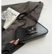 thumbnail image 4 of Bolso de hombro Amszke Y2K de cuero negro moderno con detalle de lazo, 4 of 7