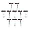 thumbnail image 1 of koolsoo Heavy Duty Sinker Slide Anti-Winding Swivel Fishing Balance Black 23mm, 1 of 5