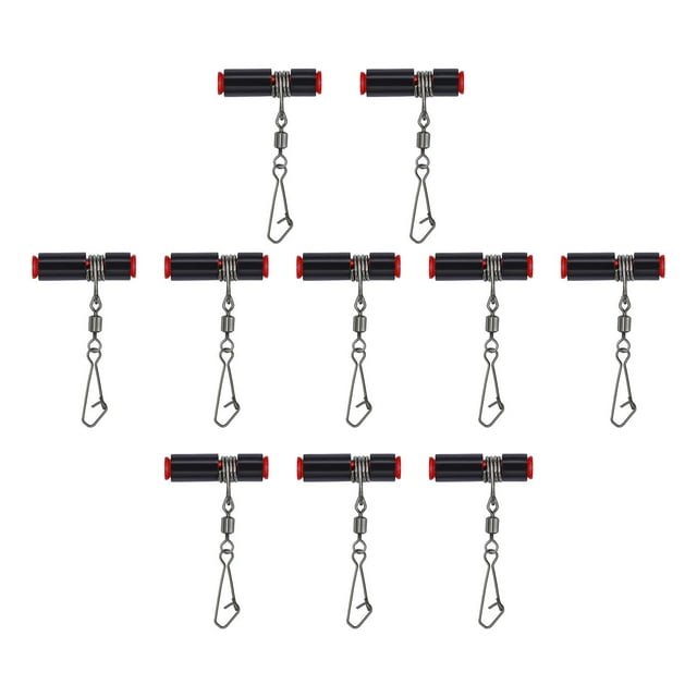 koolsoo Heavy Duty Sinker Slide Anti-Winding Swivel Fishing Balance Black 23mm